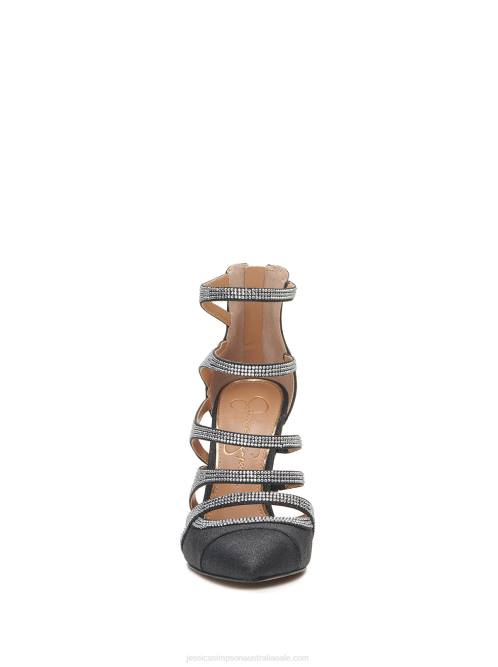 Jessica SimpsonParminda High Heel in Black Sparkle H426252