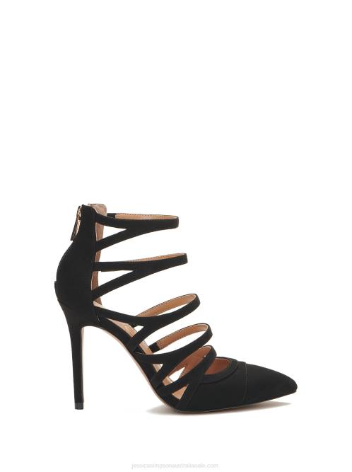 Jessica SimpsonParminda High Heel in Black Suede H426249