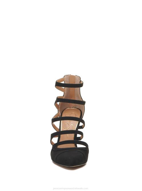 Jessica SimpsonParminda High Heel in Black Suede H426249