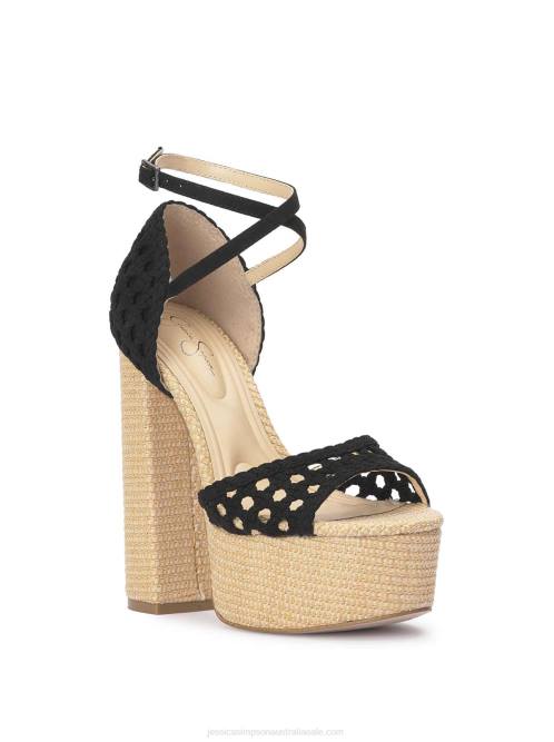 Jessica SimpsonAditi Peep Toe Platform in Black H42624