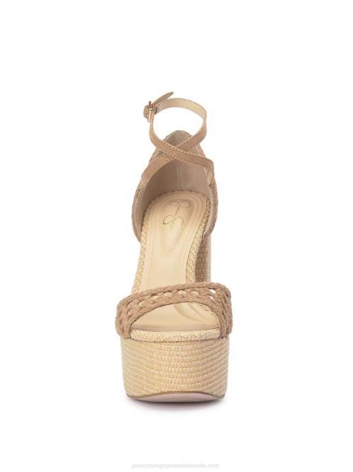 Jessica SimpsonAditi Peep Toe Platform in Natural H426199