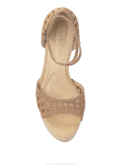 Jessica SimpsonAditi Peep Toe Platform in Natural H426199