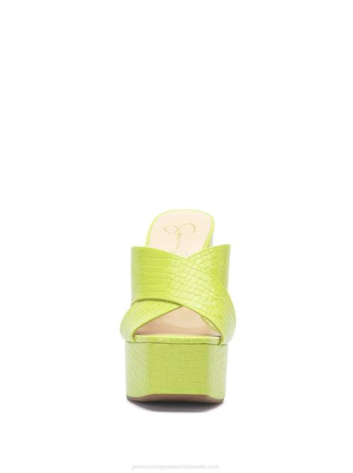 Jessica SimpsonBasima Platform in Lime H42637