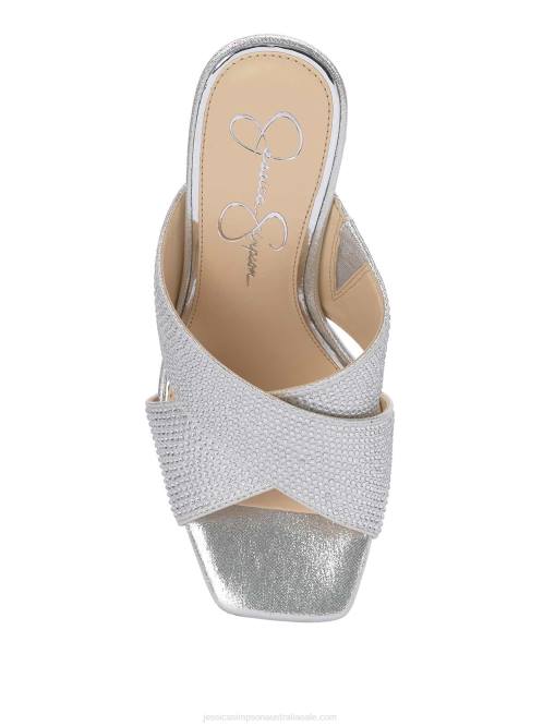 Jessica SimpsonBasima Platform in Silver H426176