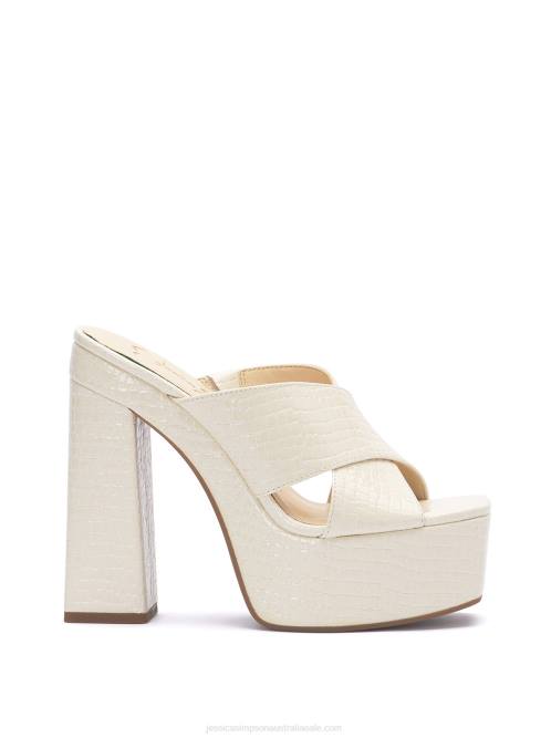 Jessica SimpsonBasima Platform in White H426179