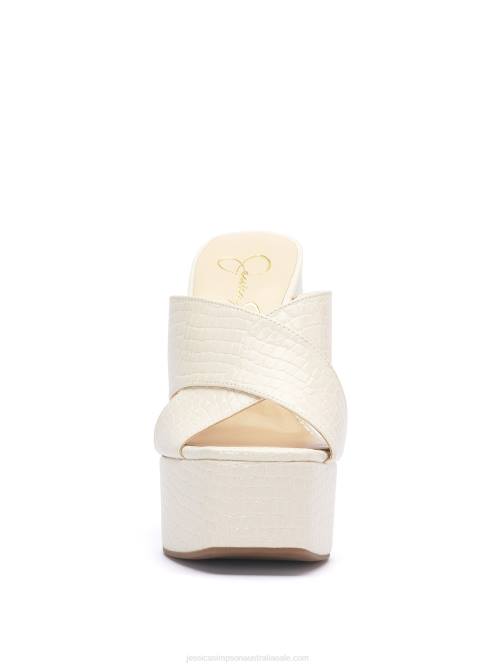 Jessica SimpsonBasima Platform in White H426179
