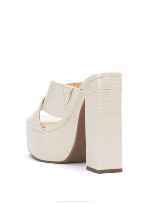 Jessica SimpsonBasima Platform in White H426179