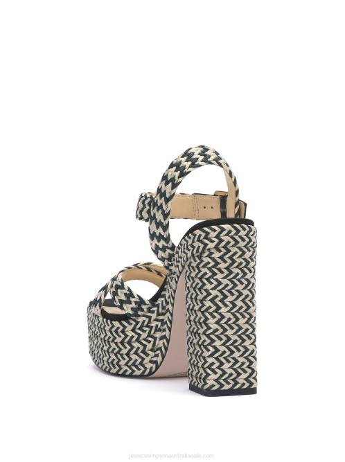 Jessica SimpsonBrycen Platform in Black & White H426147