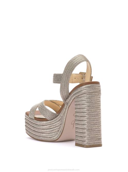 Jessica SimpsonBrycen Platform in Metallic H42614