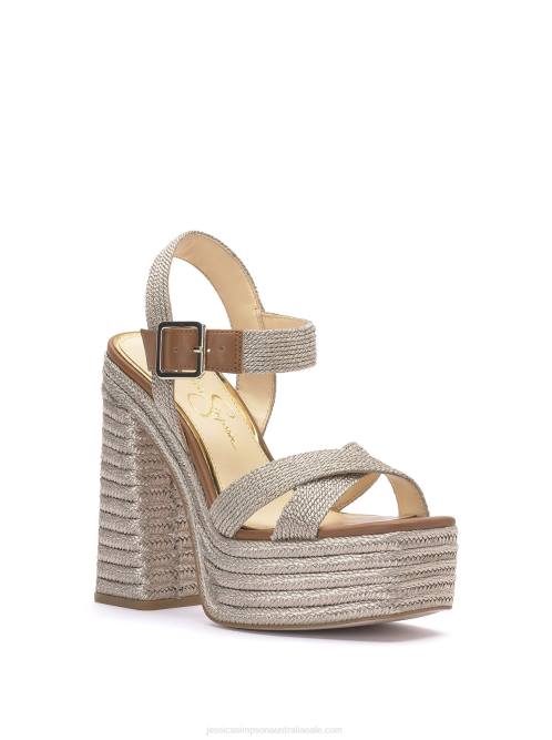 Jessica SimpsonBrycen Platform in Metallic H42614