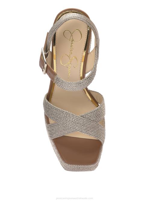 Jessica SimpsonBrycen Platform in Metallic H42614