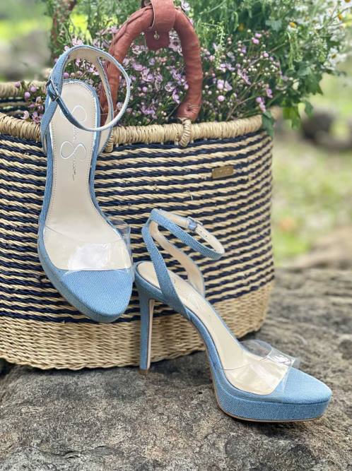 Jessica SimpsonCamisha High Heel in Denim H426146