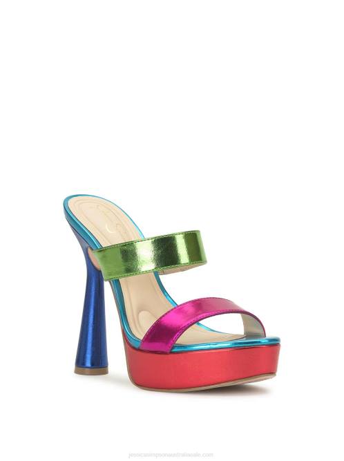 Jessica SimpsonSempira Platform Heel in Fuschia Multi H42620