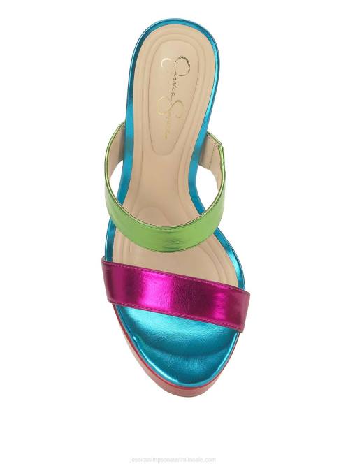 Jessica SimpsonSempira Platform Heel in Fuschia Multi H42620