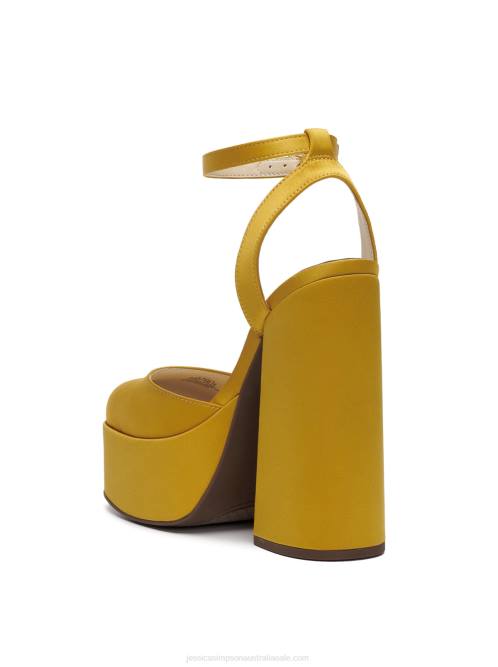 Jessica SimpsonSkilla Platform Satin Brass H426219