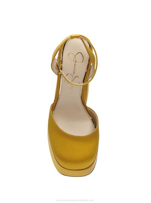 Jessica SimpsonSkilla Platform Satin Brass H426219
