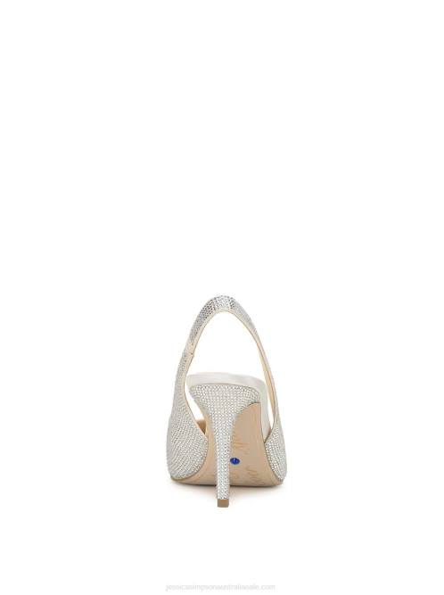 Jessica SimpsonArerra Slingback Pump in White H42697