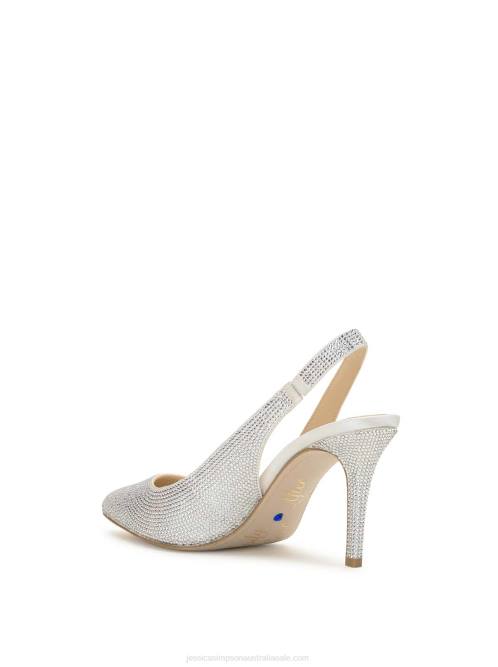 Jessica SimpsonArerra Slingback Pump in White H42697