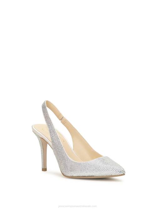 Jessica SimpsonArerra Slingback Pump in White H42697