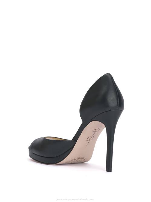 Jessica SimpsonKimli Peep Toe Pump in Black H426188