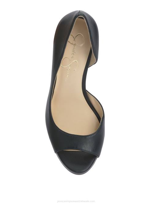 Jessica SimpsonKimli Peep Toe Pump in Black H426188