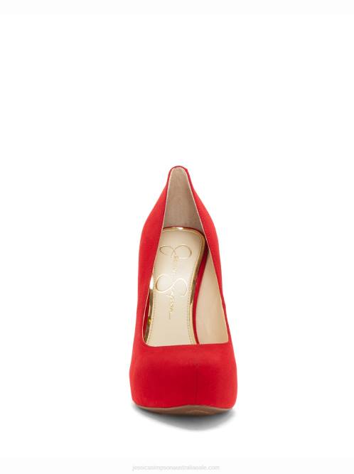 Jessica SimpsonParisah Platform Pump in Red Muse H426203