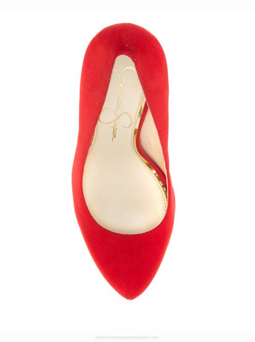 Jessica SimpsonParisah Platform Pump in Red Muse H426203