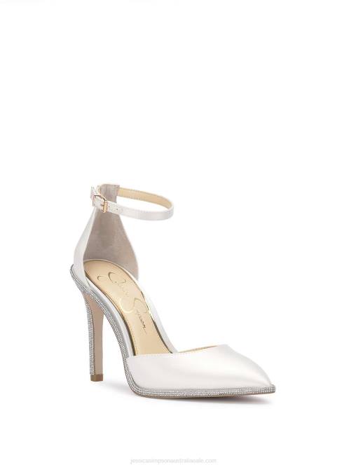 Jessica SimpsonPemota Pointed Toe Pump in White H42684