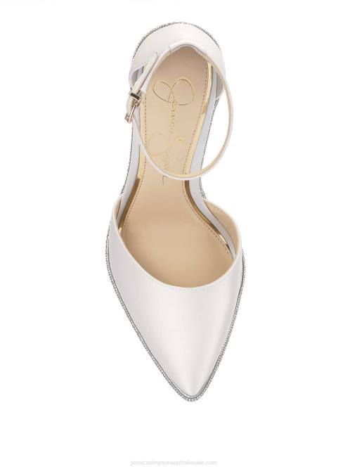 Jessica SimpsonPemota Pointed Toe Pump in White H42684