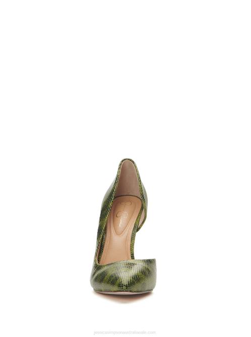 Jessica SimpsonPrizma D'Orsay Pump in Green Leopard H426267