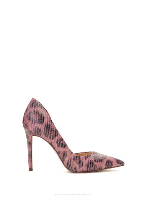 Jessica SimpsonPrizma D'Orsay Pump in Light Pink Leopard H426265