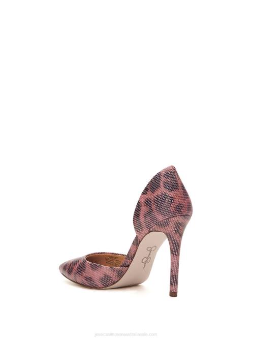 Jessica SimpsonPrizma D'Orsay Pump in Light Pink Leopard H426265