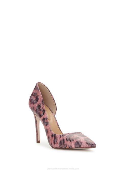 Jessica SimpsonPrizma D'Orsay Pump in Light Pink Leopard H426265