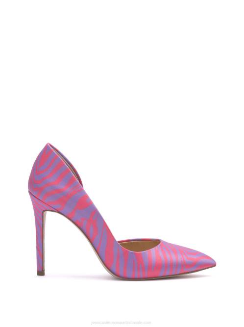 Jessica SimpsonPrizma D'Orsay Pump in Pink Zebra H426247