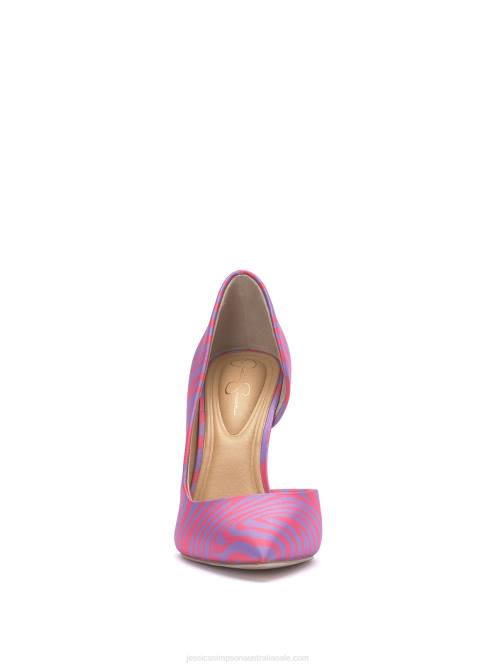 Jessica SimpsonPrizma D'Orsay Pump in Pink Zebra H426247