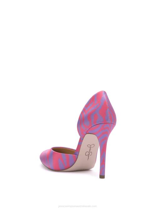 Jessica SimpsonPrizma D'Orsay Pump in Pink Zebra H426247