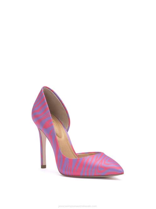 Jessica SimpsonPrizma D'Orsay Pump in Pink Zebra H426247