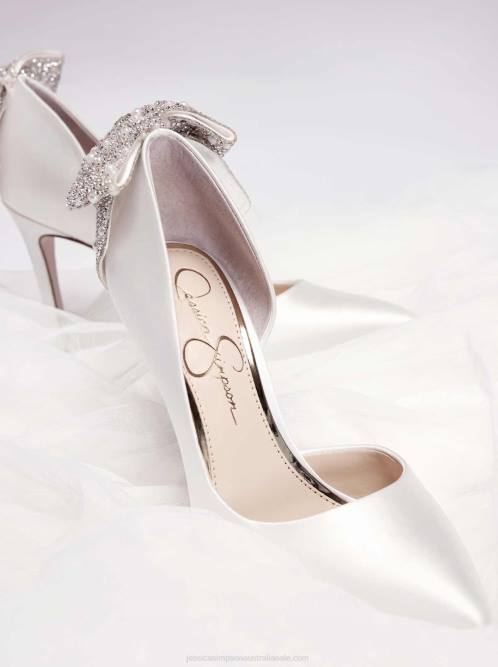 Jessica SimpsonPrizma D'Orsay Pump in White H42689