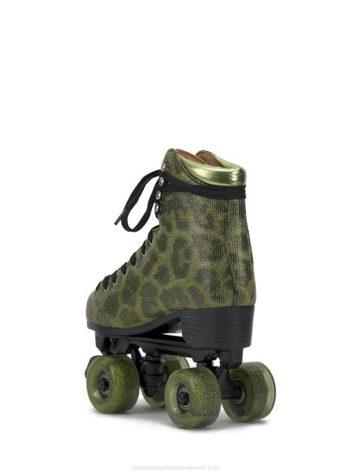 Jessica SimpsonRollstar Roller Skate in Green Leopard H426272