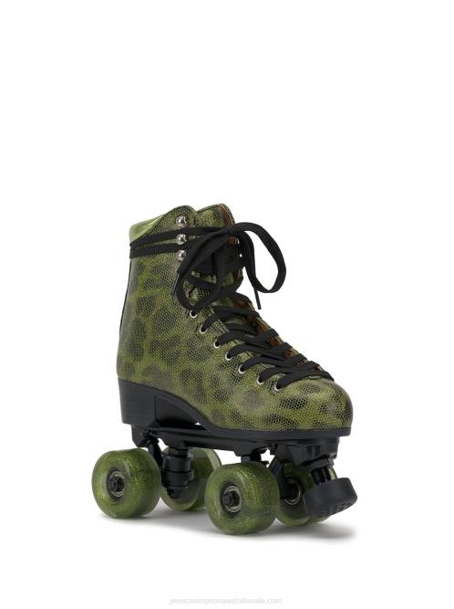 Jessica SimpsonRollstar Roller Skate in Green Leopard H426272