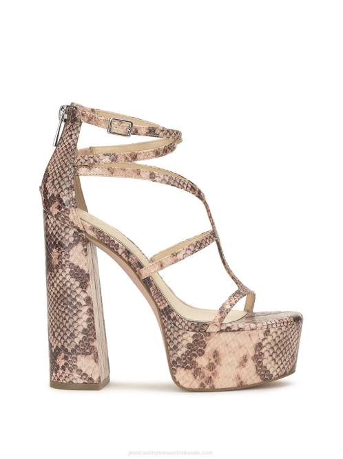 Jessica SimpsonAamina Platform Sandal in Snake H42617