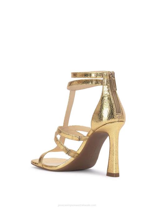 Jessica SimpsonAaralyn High Heel Sandal in Gold H426306
