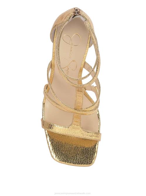 Jessica SimpsonAaralyn High Heel Sandal in Gold H426306