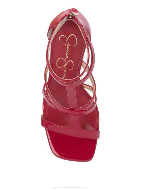Jessica SimpsonAaralyn High Heel Sandal in Red Muse H426304