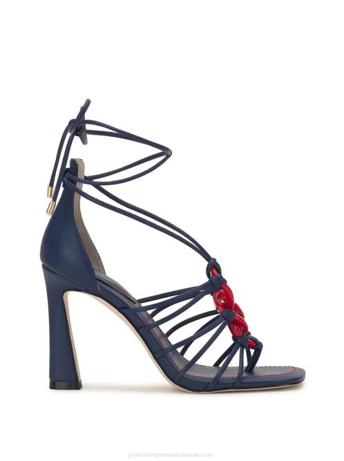 Jessica SimpsonAchaia High Heel Sandal in Navy Baby H42610