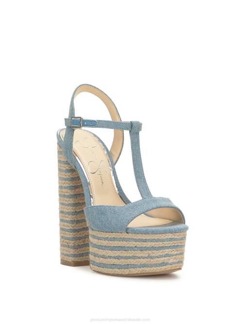 Jessica SimpsonAmeeka Platform Sandal in Denim H426177