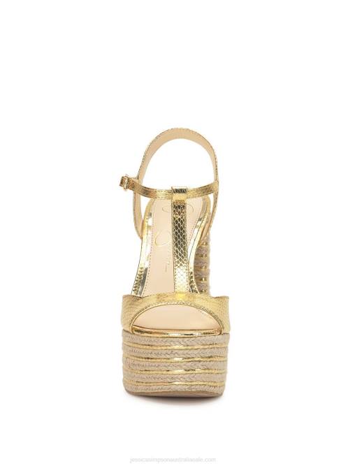 Jessica SimpsonAmeeka Platform Sandal in Gold H426137