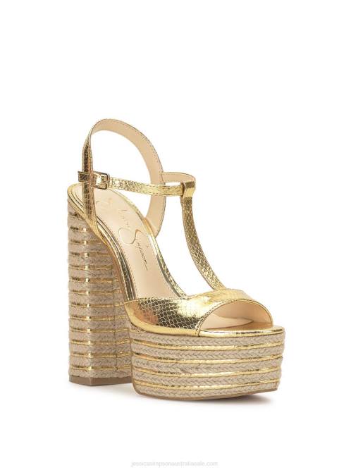 Jessica SimpsonAmeeka Platform Sandal in Gold H426137