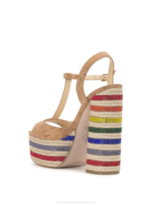 Jessica SimpsonAmeeka Platform Sandal in Natural H426133