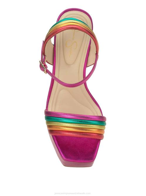 Jessica SimpsonBautista Platform Sandal in Pink Combo H42623